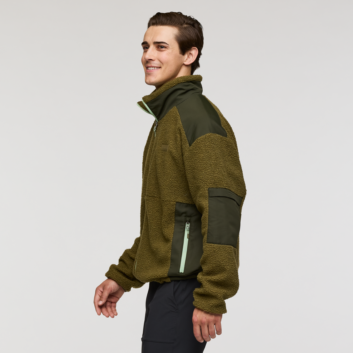 Bacano Fleece Jacket - Men's, Live Oak and Woods