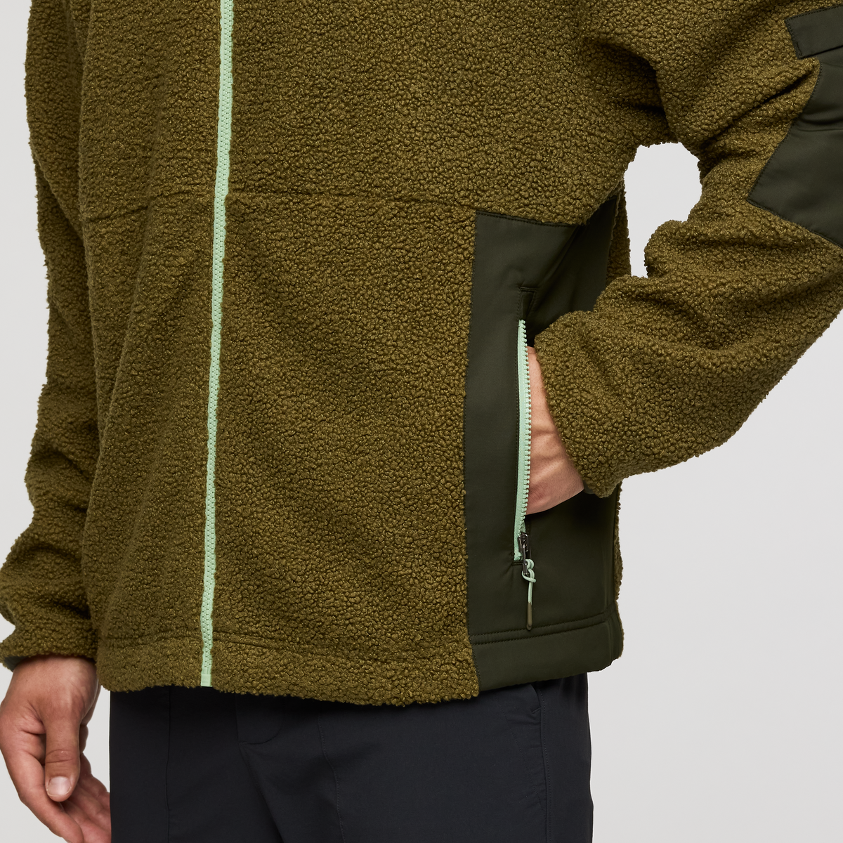 Bacano Fleece Jacket - Men's, Live Oak and Woods
