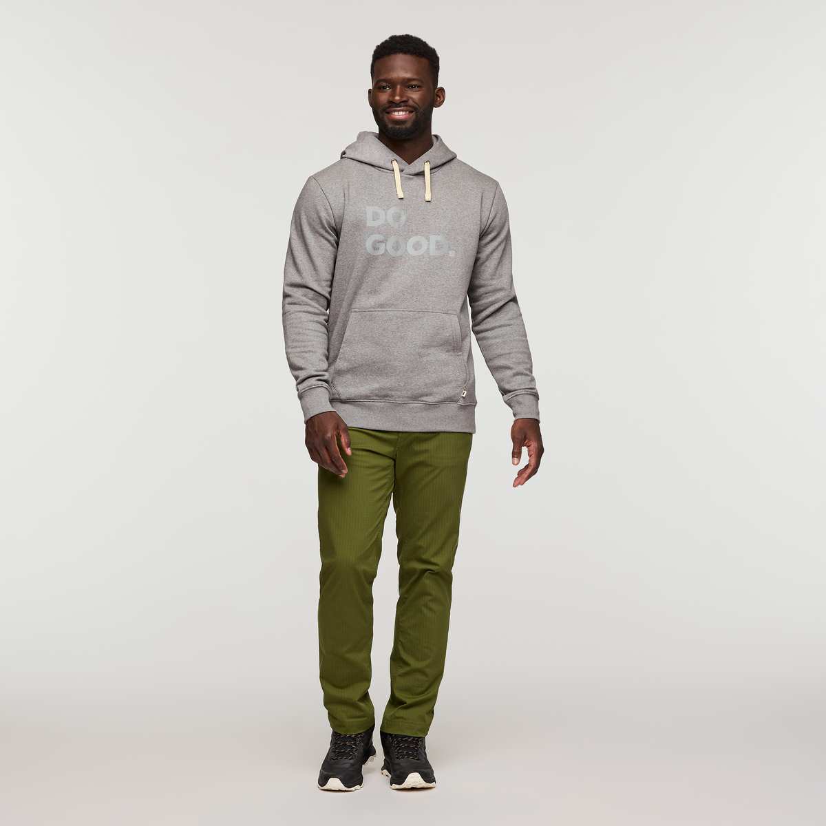 Do Good Pullover Hoodie - Men's, Heather Grey