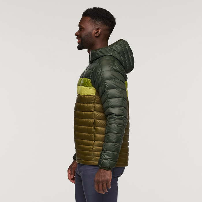 Fuego Down Hooded Jacket - Men's, Woods/Live Oak