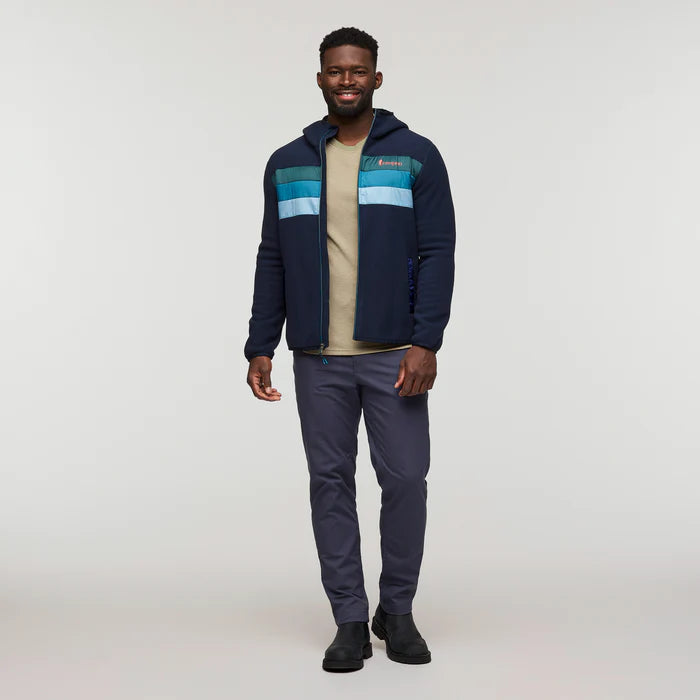 Teca Fleece Hooded Full-Zip Jacket - Men's, Mariana Trench