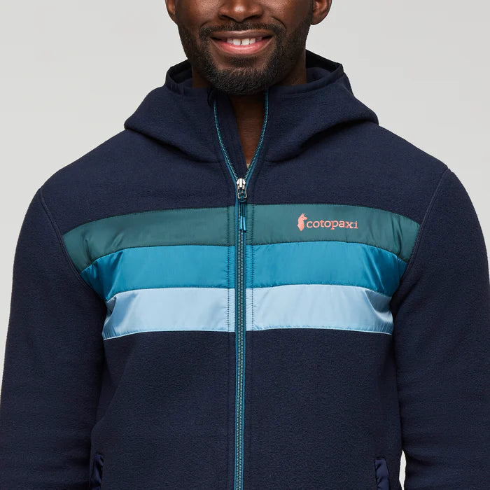Teca Fleece Hooded Full-Zip Jacket - Men's, Mariana Trench