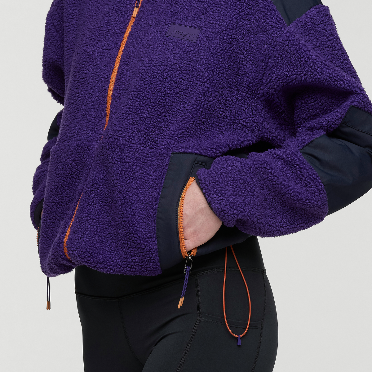 Bacano Fleece Jacket - Women's, Black Violet and Carbon