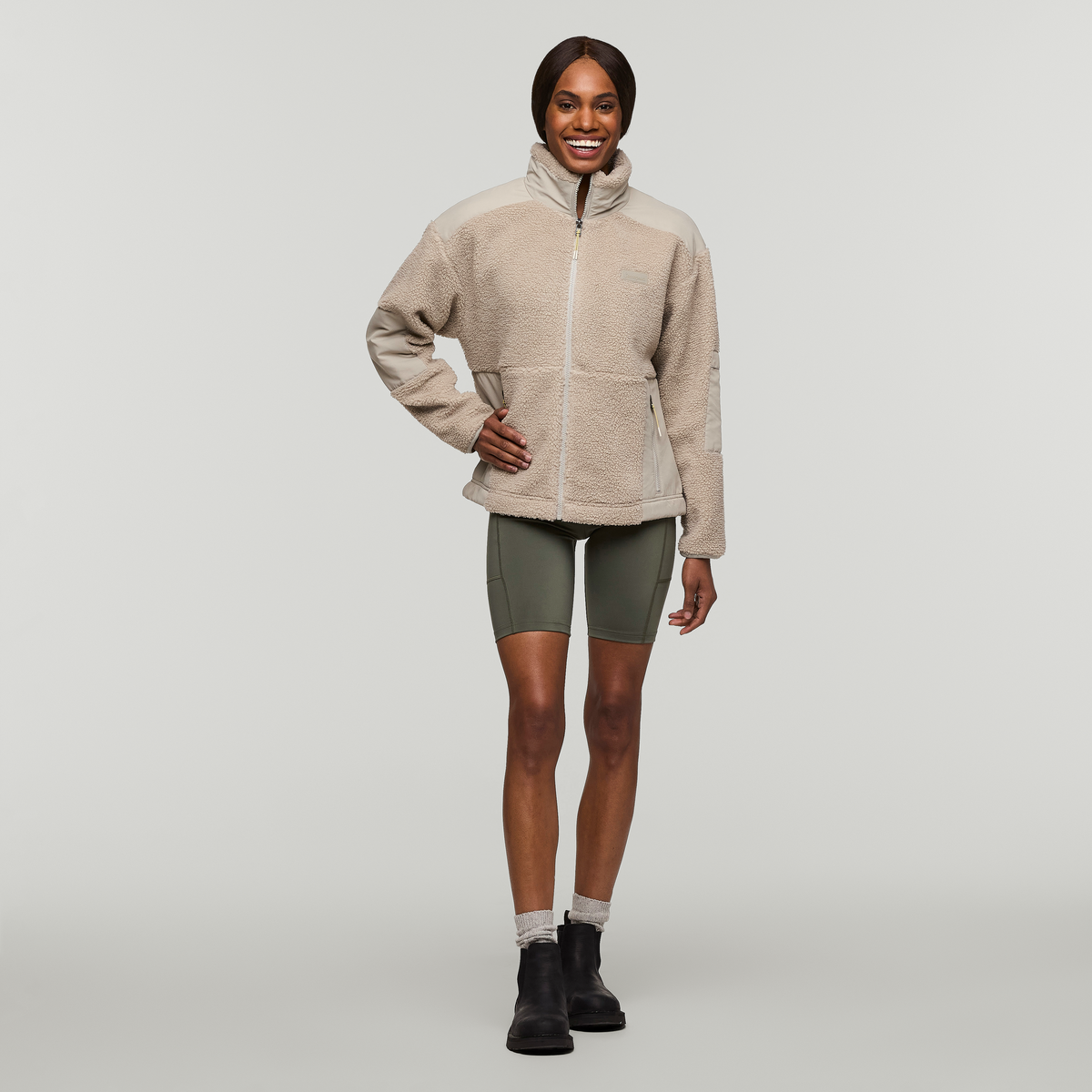 Bacano Fleece Jacket - Women's, Pebble