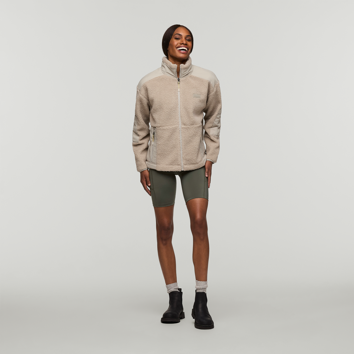 Bacano Fleece Jacket - Women's, Pebble