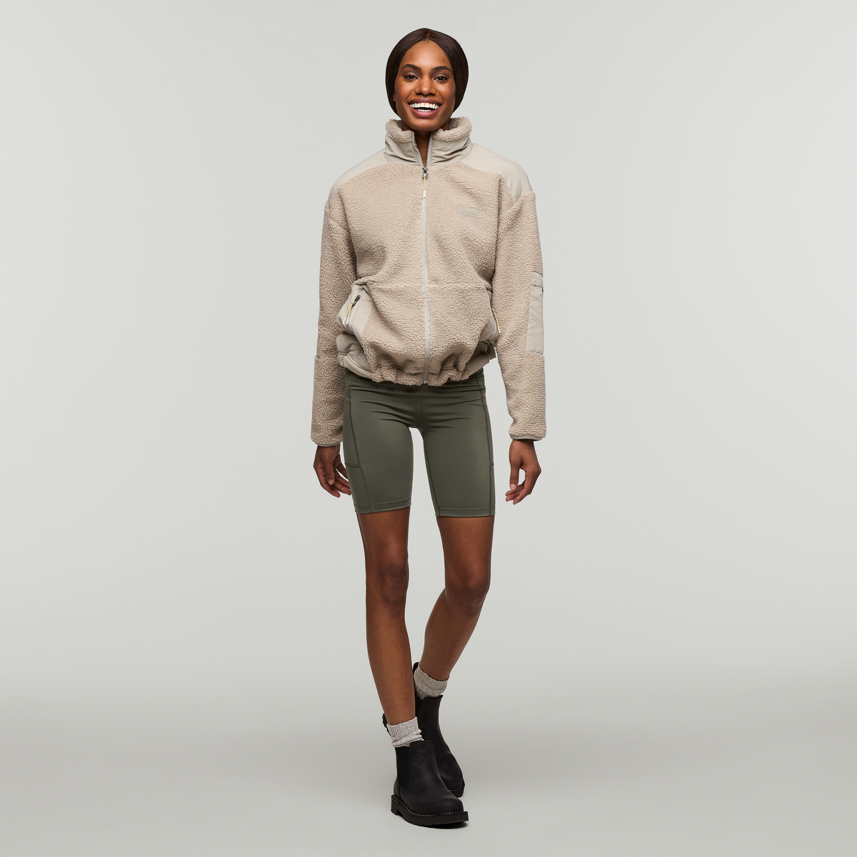 Bacano Fleece Jacket - Women's, Pebble