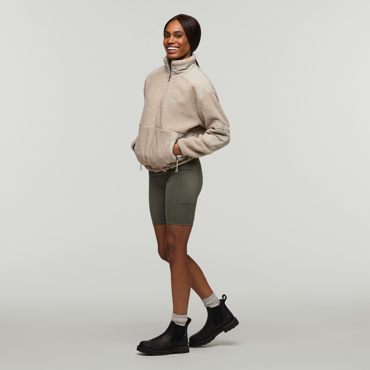 Bacano Fleece Jacket - Women's, Pebble