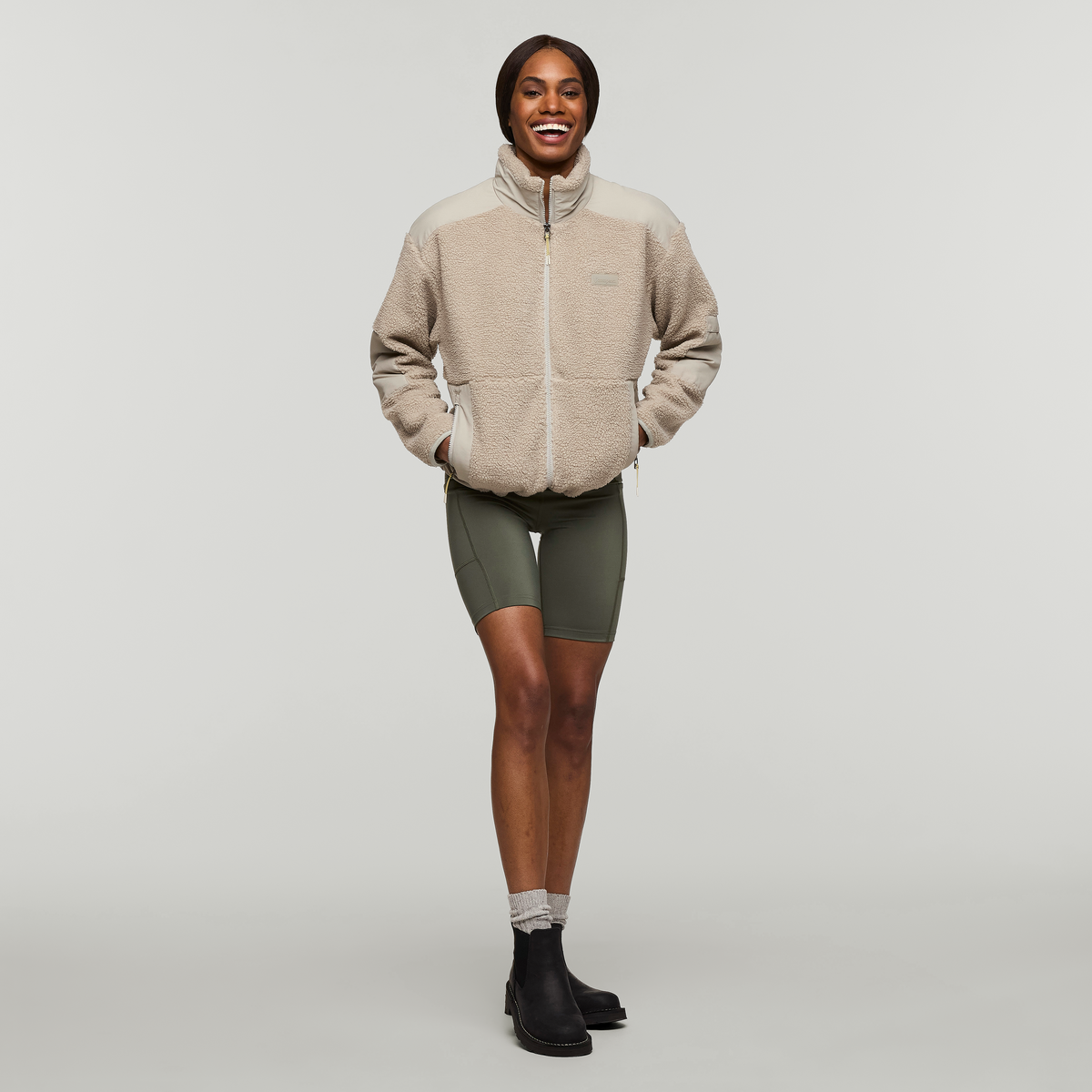 Bacano Fleece Jacket - Women's, Pebble