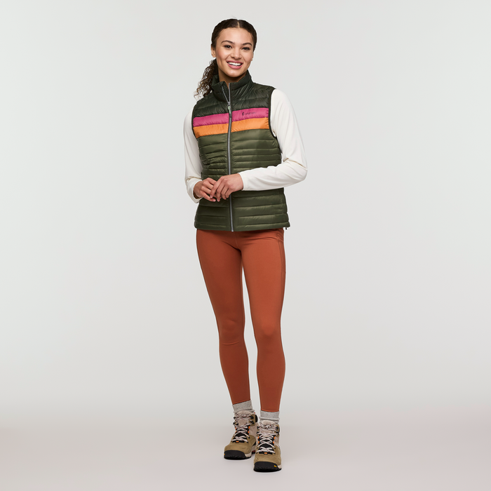 Fuego Down Vest - Women's, Woods/Fatigue