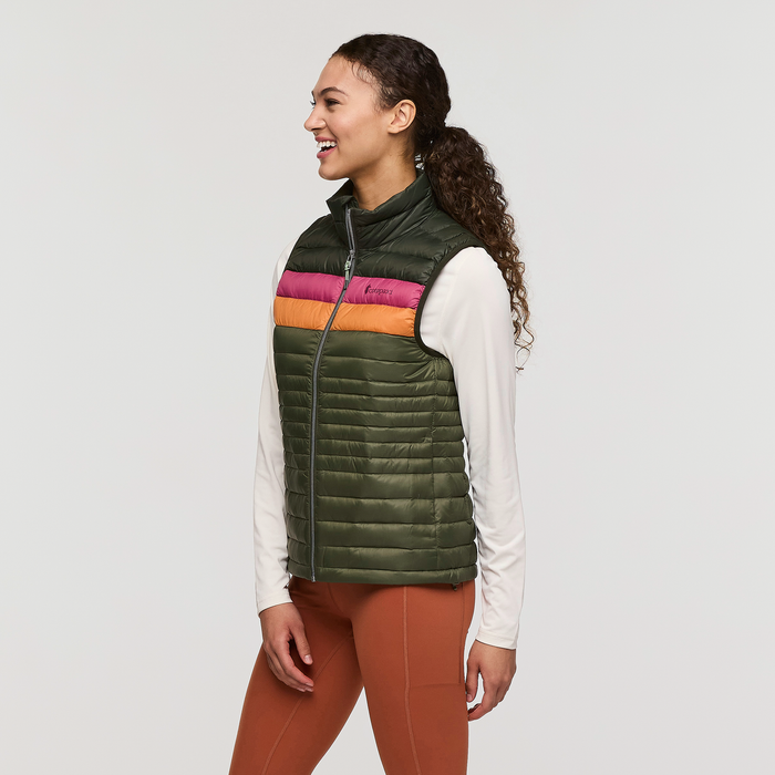 Fuego Down Vest - Women's, Woods/Fatigue