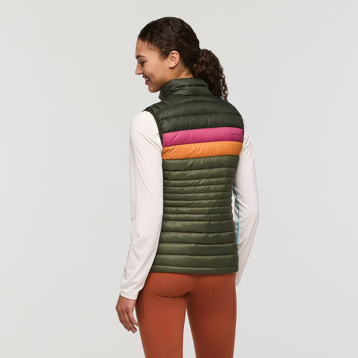 Fuego Down Vest - Women's, Woods/Fatigue