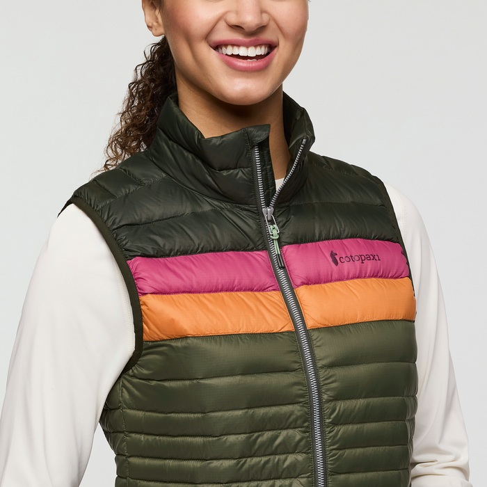 Fuego Down Vest - Women's, Woods/Fatigue