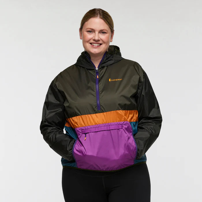 Teca Half-Zip Windbreaker - Women's, Tree Frog