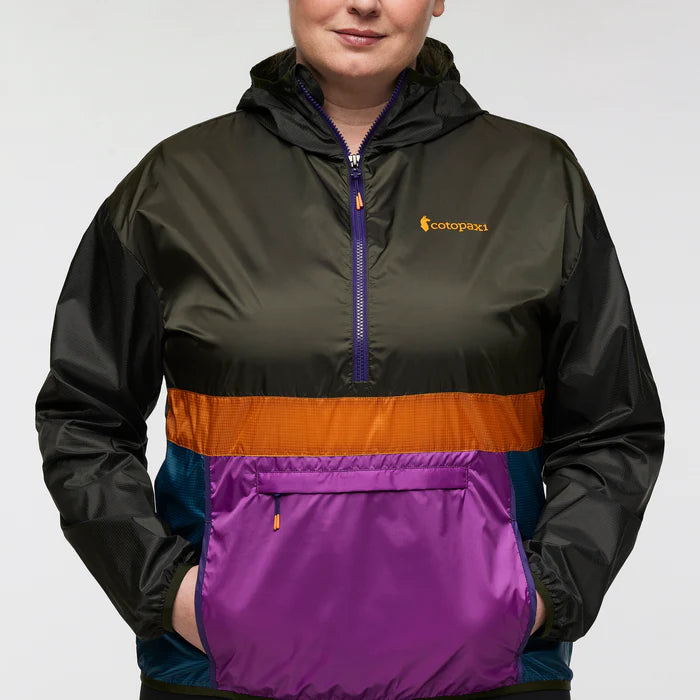 Teca Half-Zip Windbreaker - Women's, Tree Frog