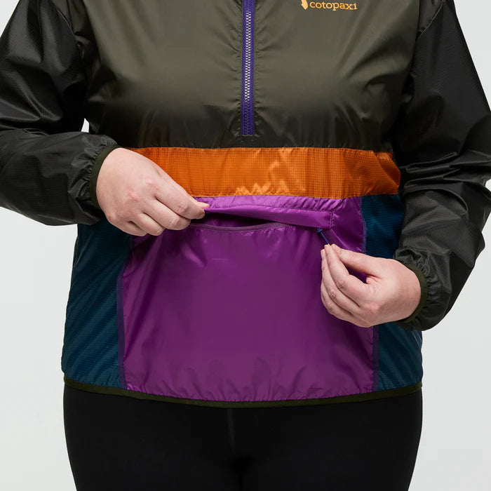Teca Half-Zip Windbreaker - Women's, Tree Frog