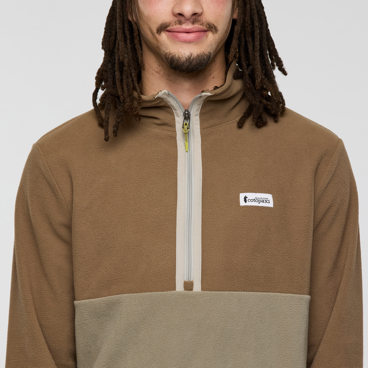 Amado Fleece - Men's, Dune/Stone