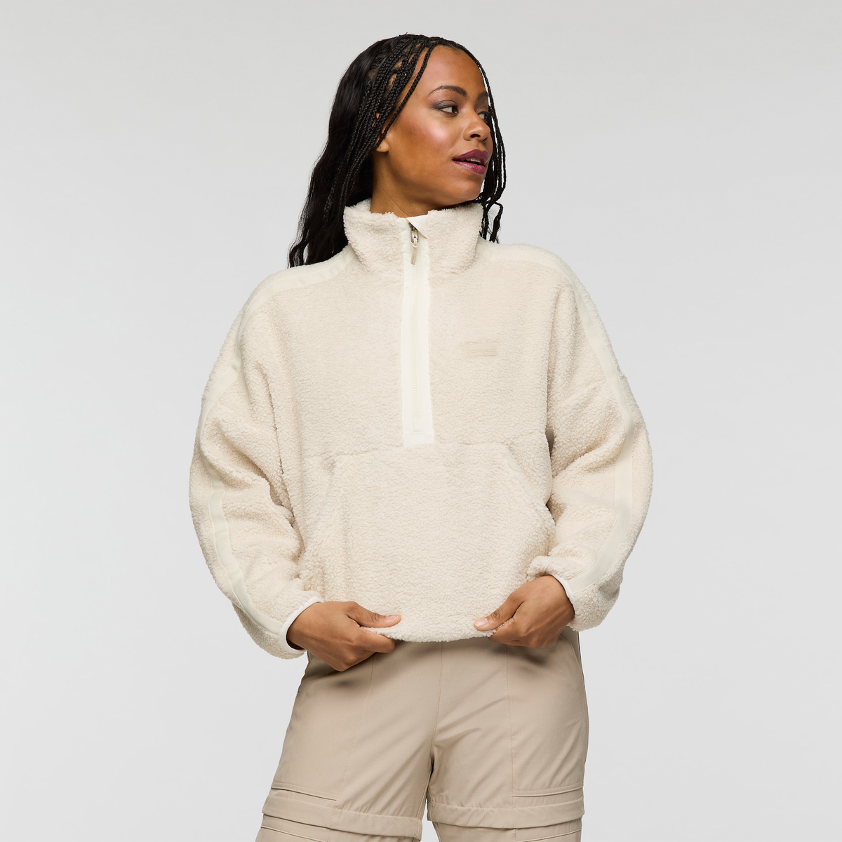 Bacano Fleece Pullover - Women's, Bone/Cream