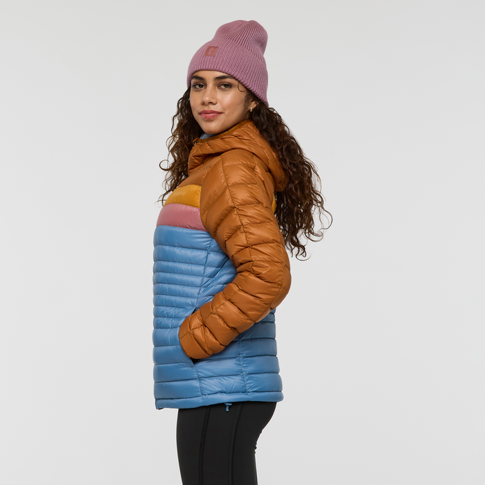 Fuego Down Hooded Jacket-Womenss – - Main Image