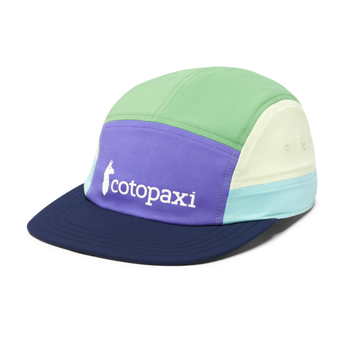Cotopaxi Tech 5-Panel Hat, Amethyst/Maritime