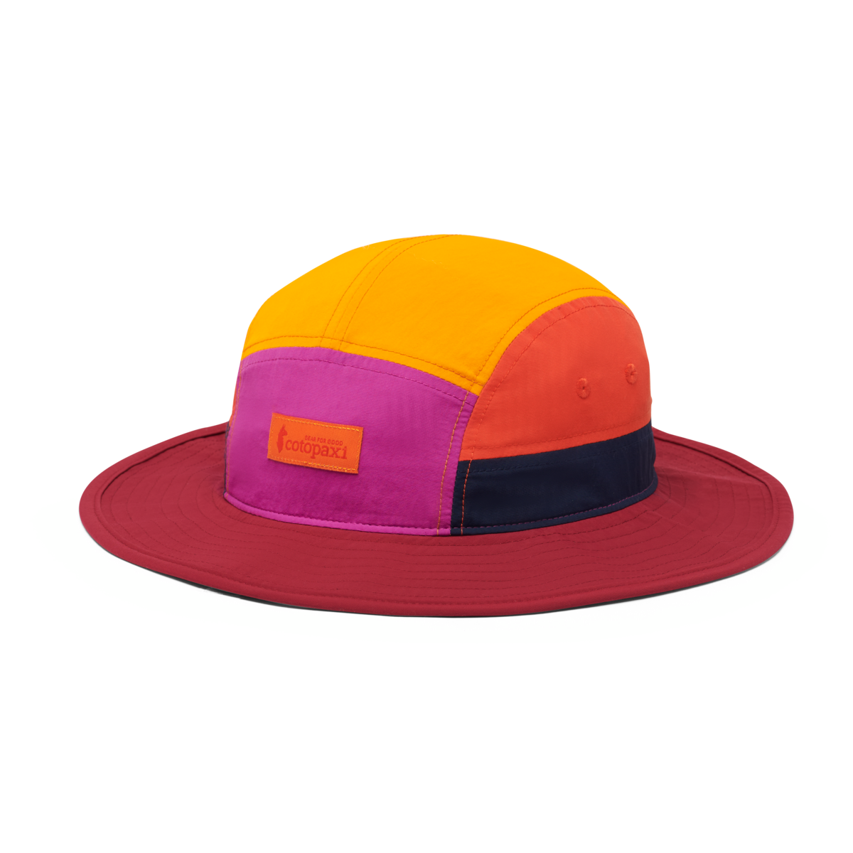 Tech Bucket Hat, Foxglove/Raspberry