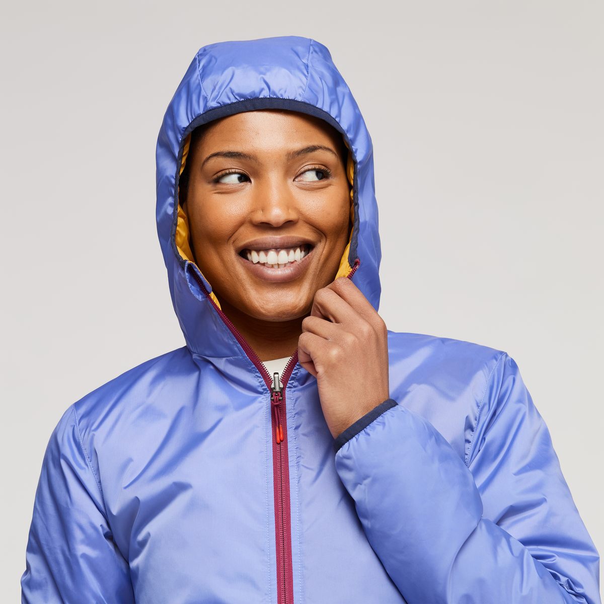 Teca Calido Hooded Reversible Jacket - Women's, Honeybee