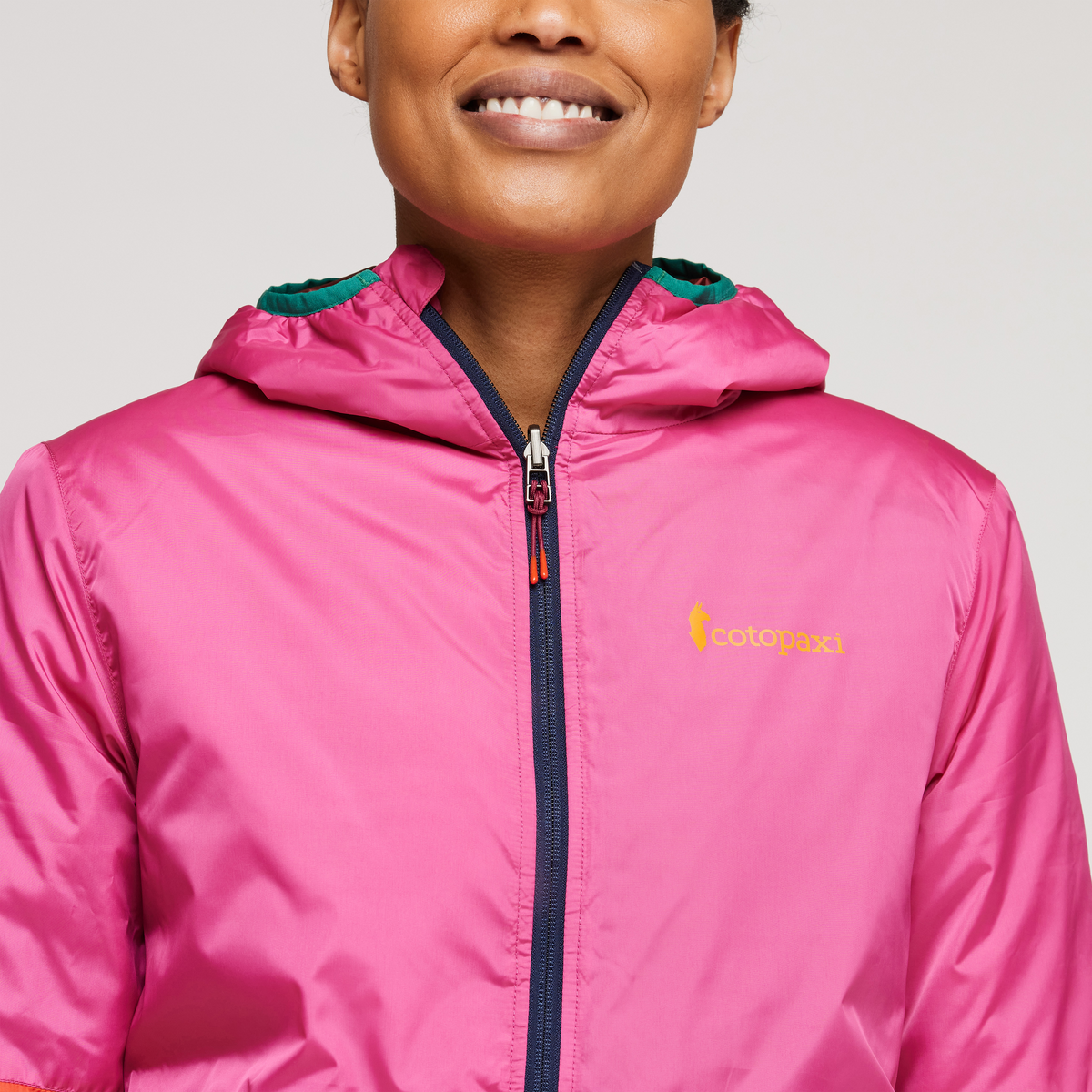 Teca Calido Hooded Reversible Jacket - Women's, Spicy Sweet