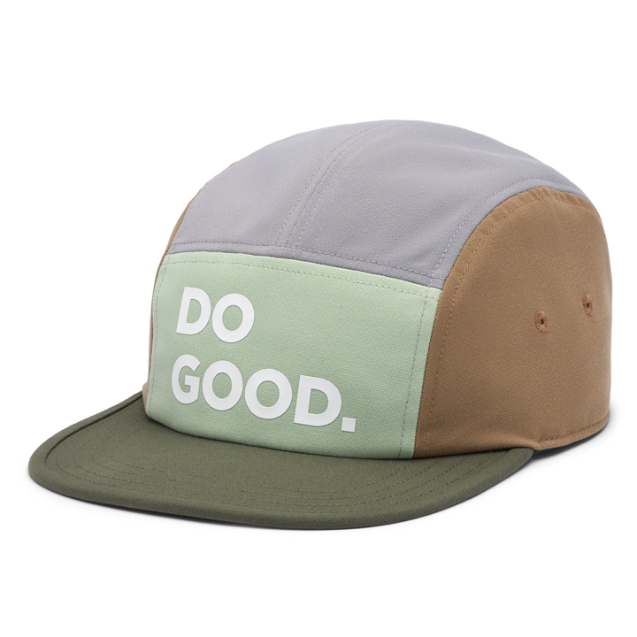Do Good 5-Panel Hat, Green Tea/Fatigue