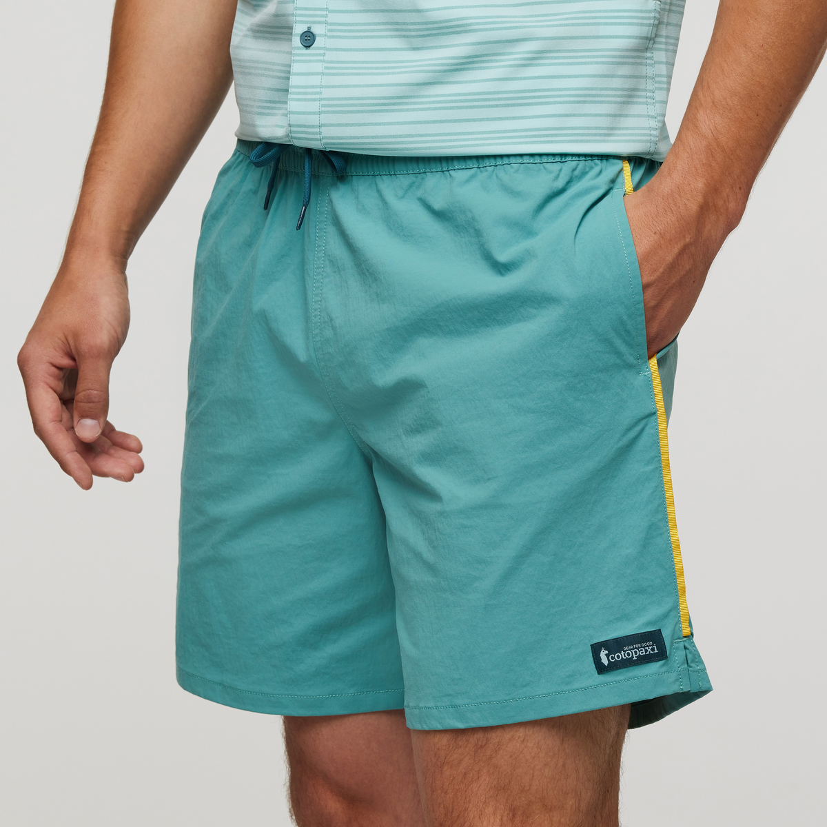 Brinco 7" Short - Solid - Men's, Coastal