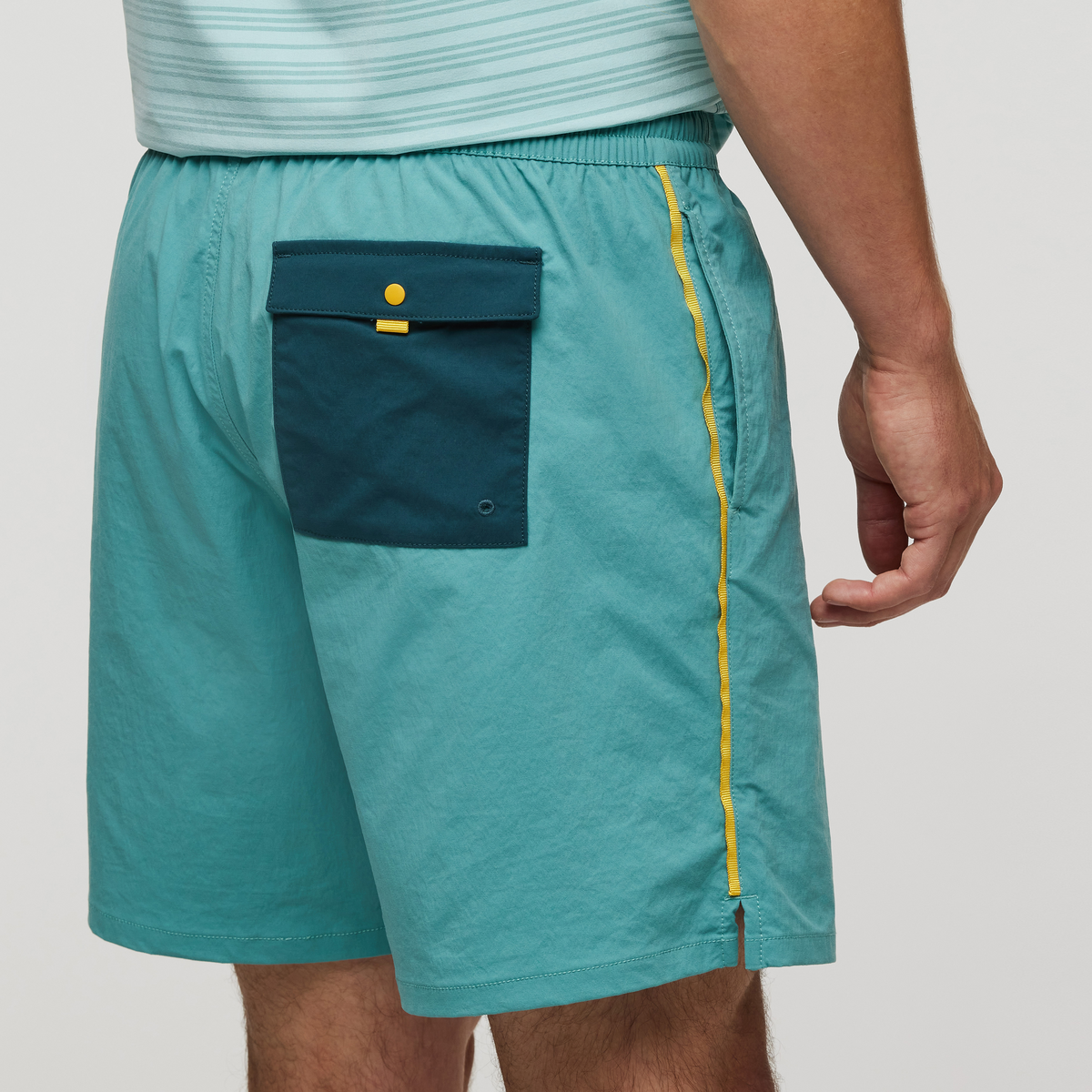 Brinco 7" Short - Solid - Men's, Coastal