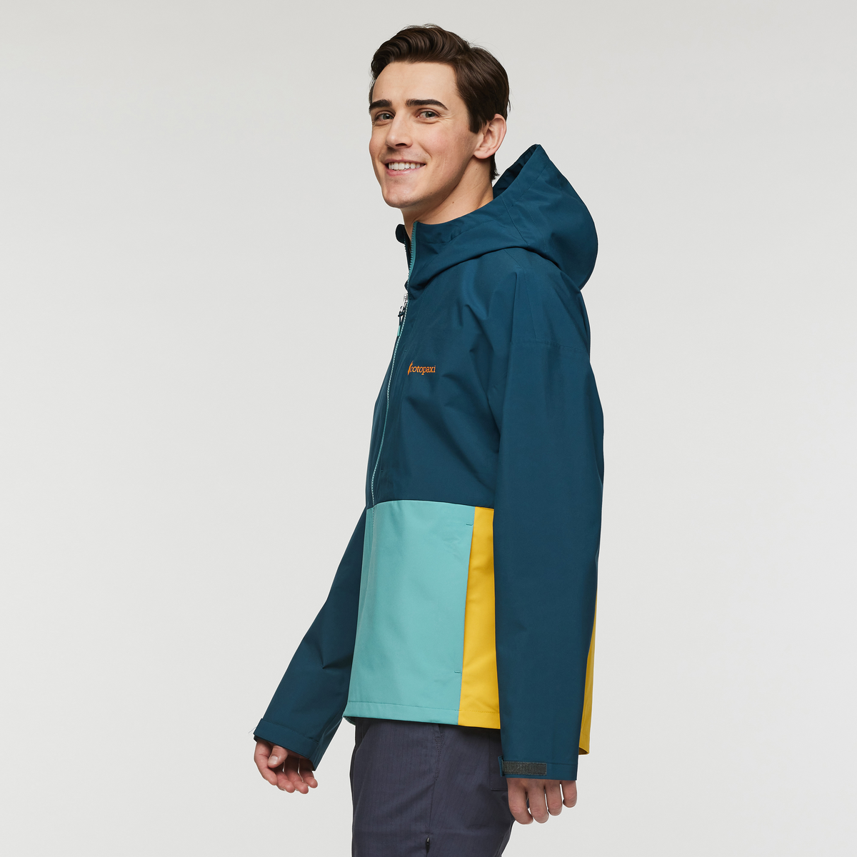 Cielo Rain Jacket - Men's, Abyss and Coastal