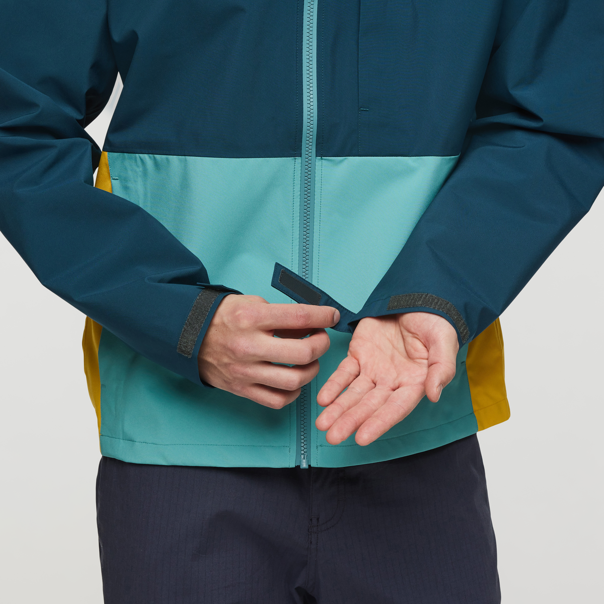 Cielo Rain Jacket - Men's, Abyss and Coastal