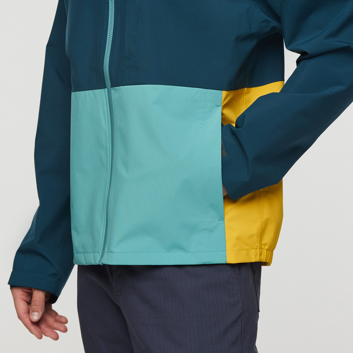 Cielo Rain Jacket - Men's, Abyss and Coastal