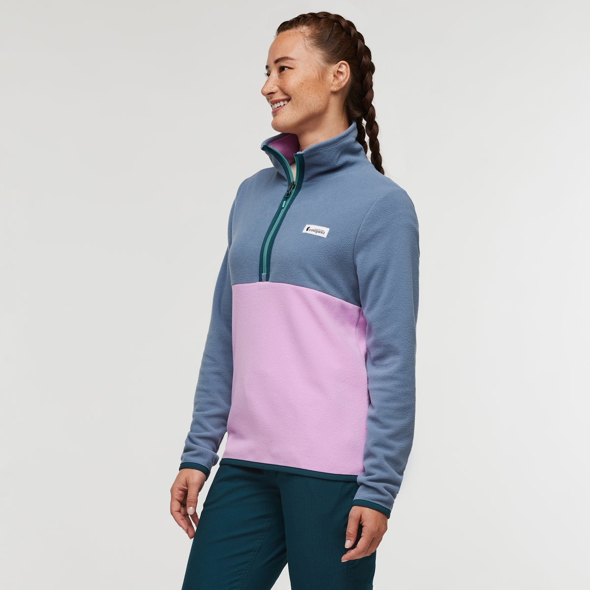 Amado Fleece - Women's, Tempest and Orchid Bloom