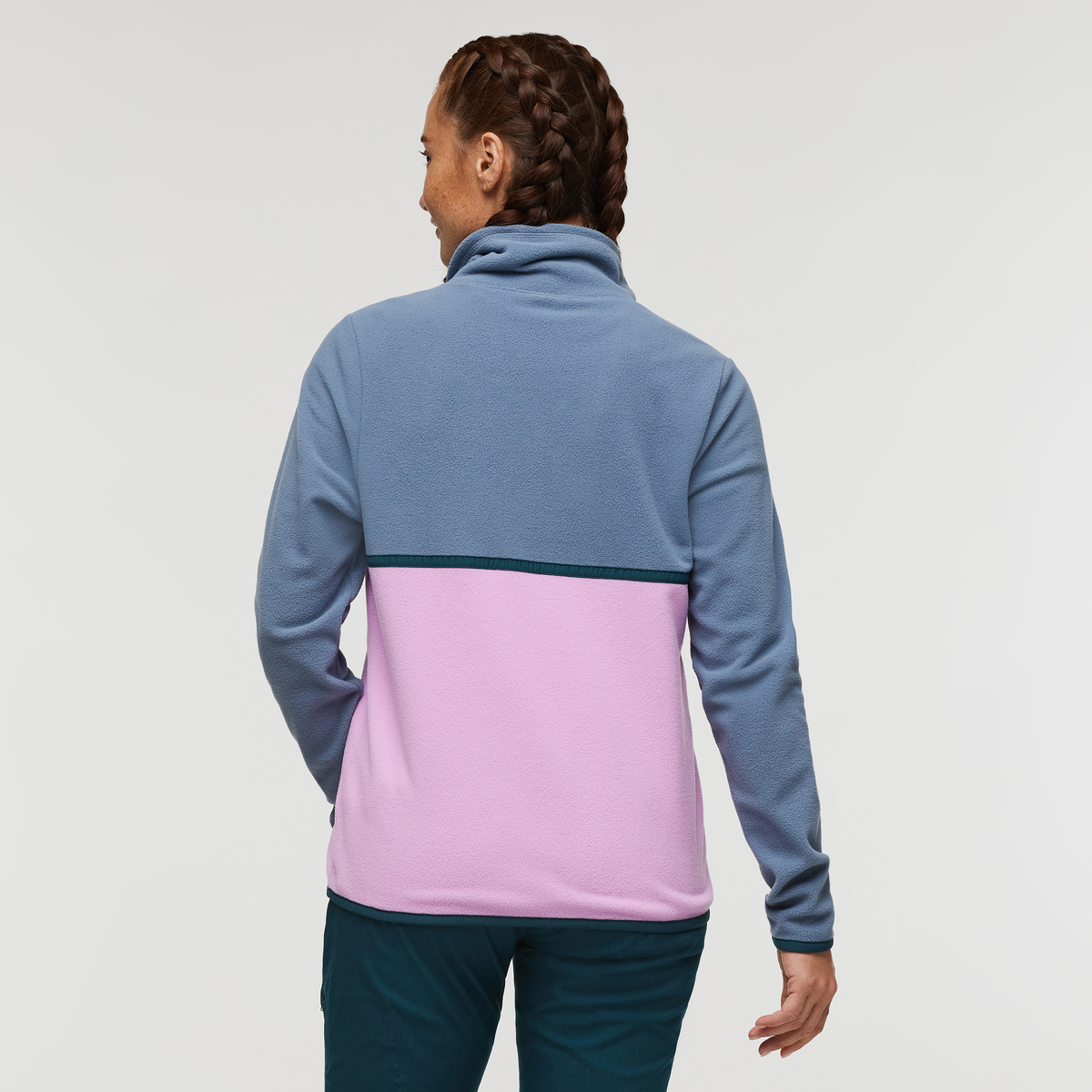 Amado Fleece - Women's, Tempest and Orchid Bloom