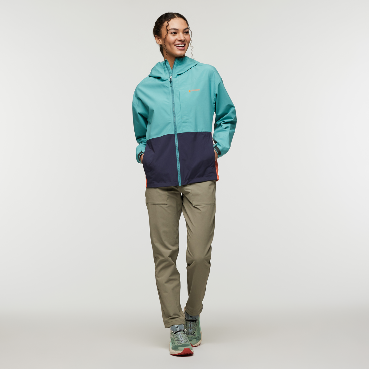 Cielo Rain Jacket - Women's, Coastal and Graphite