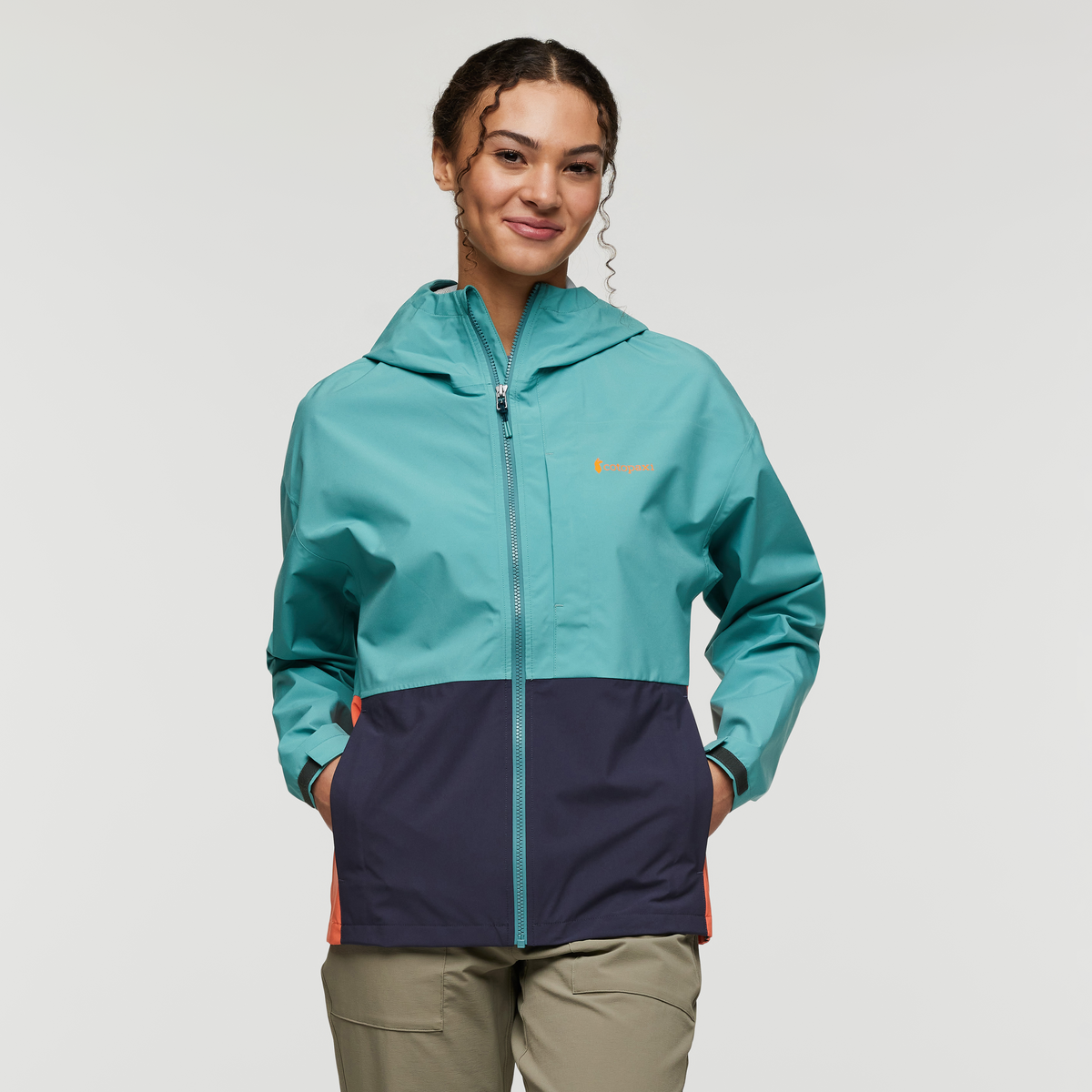 Cielo Rain Jacket - Women's, Coastal and Graphite