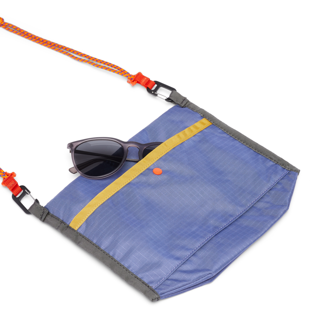 Lista 2L Lightweight Crossbody Bag - Cada Dia, Blue Smoke