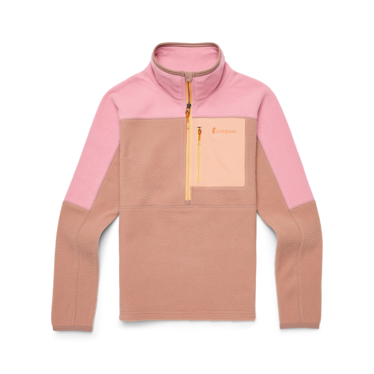 Abrazo Half-Zip Fleece Jacket - Women's, Rose/Reishi