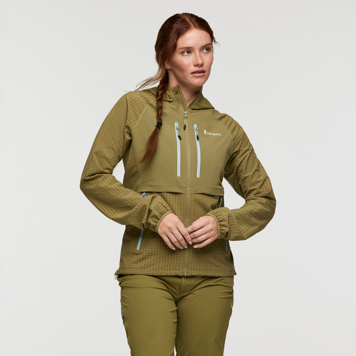 Yermo Hooded Softshell Jacket - Women's, Moss