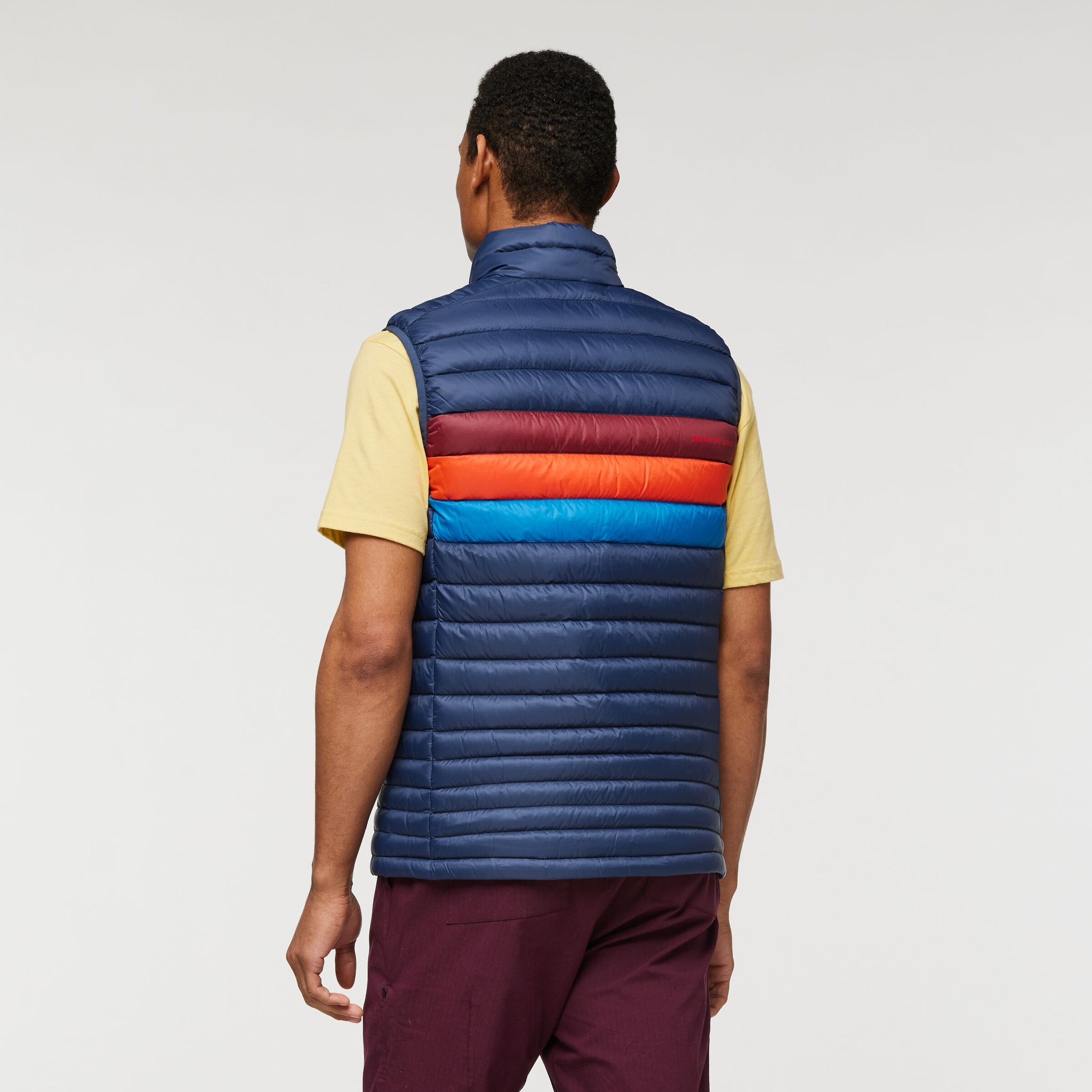 Fuego Down Vest - Men's, Ink Stripes