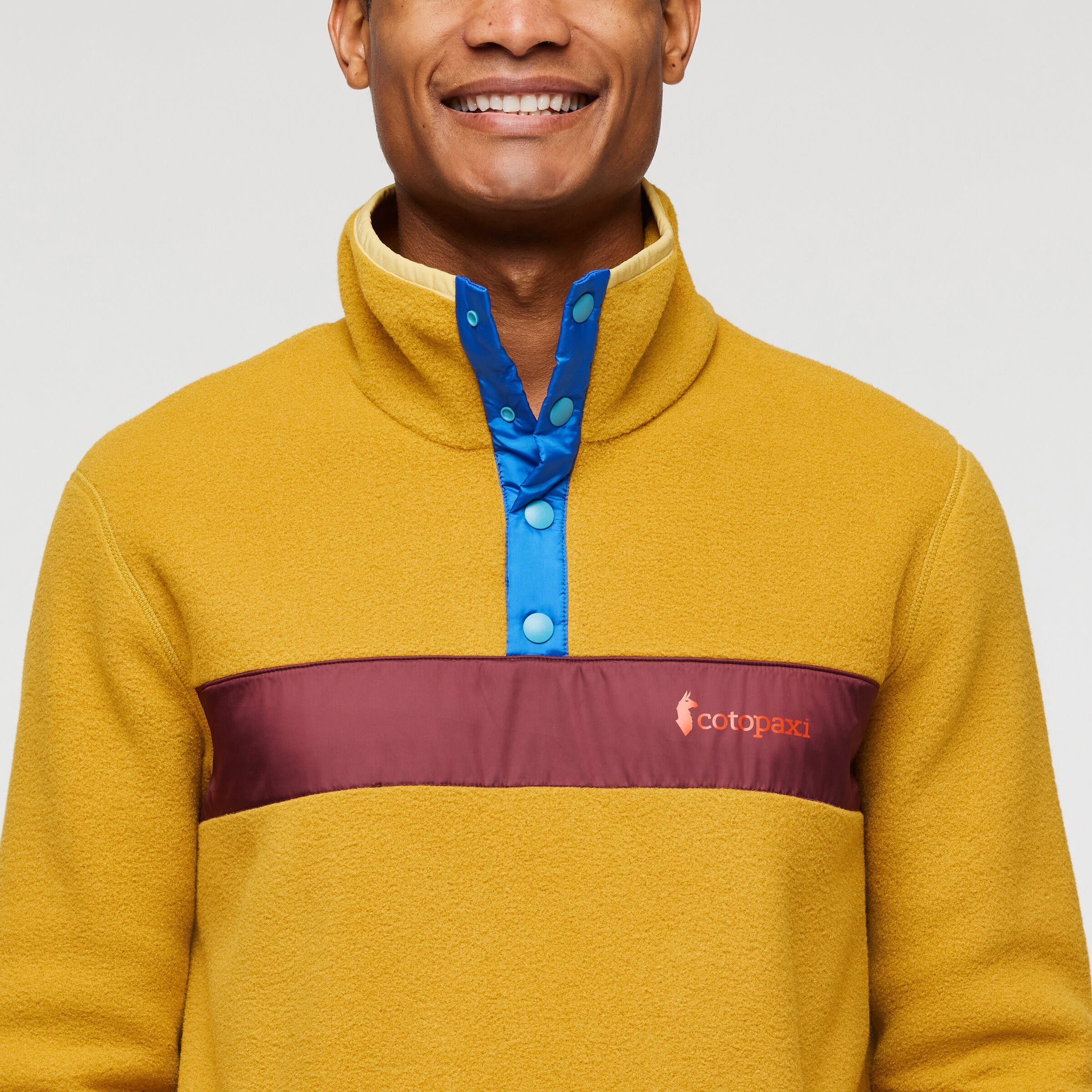 Teca Fleece Pullover - Recycled - Men's, Burger