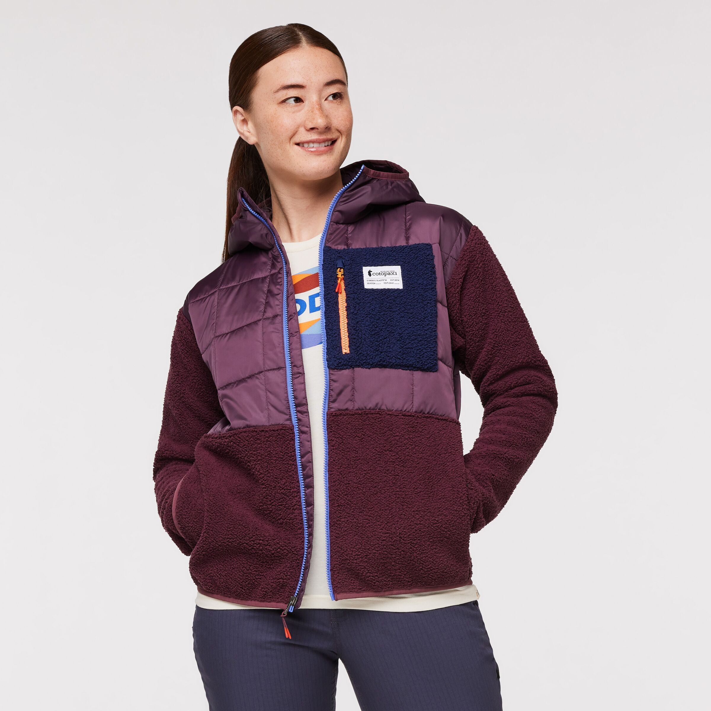 Trico Hybrid Jacket - Women's, Wine/Wine