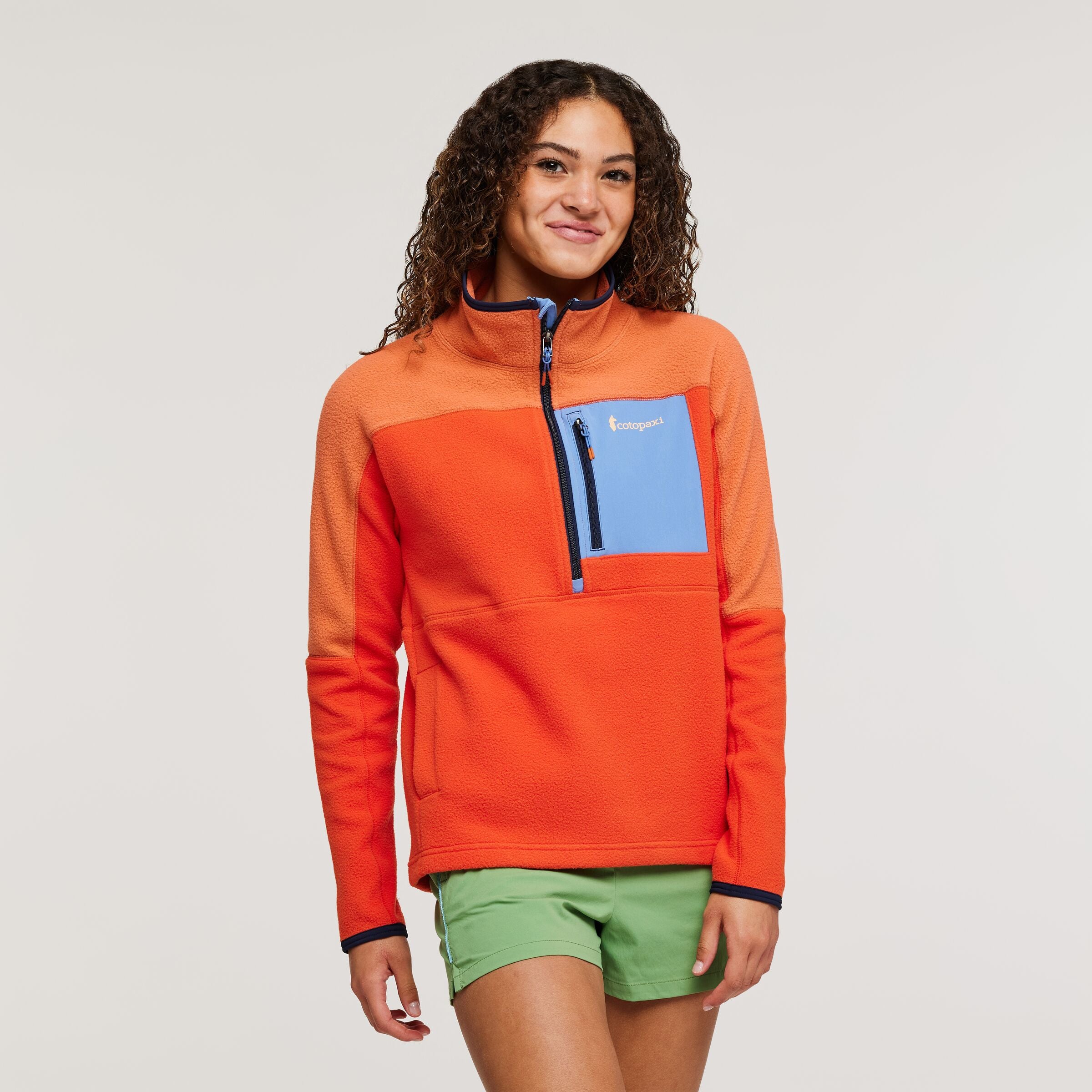 Abrazo Half-Zip Fleece Jacket - Women's, Nectar/Canyon