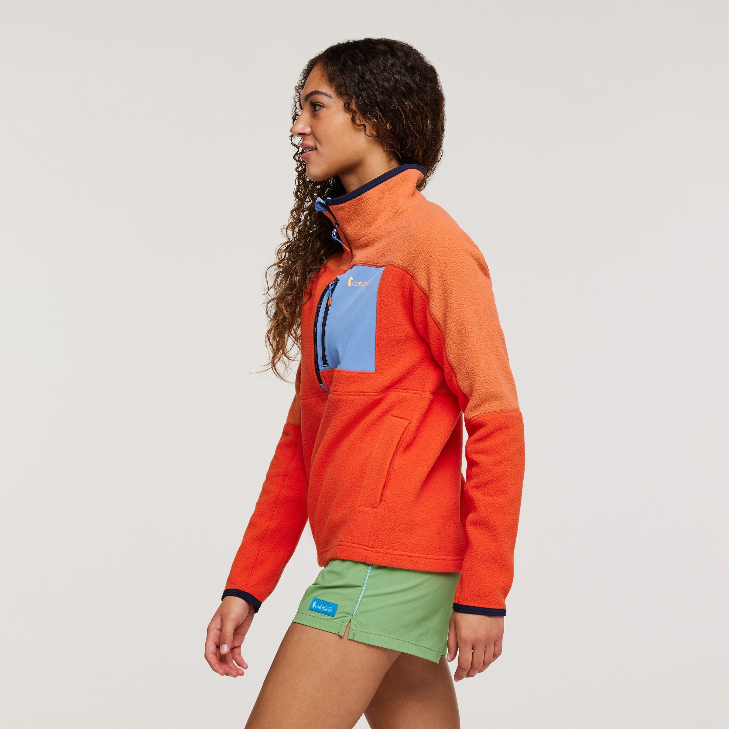 Abrazo Half-Zip Fleece Jacket - Women's, Nectar/Canyon