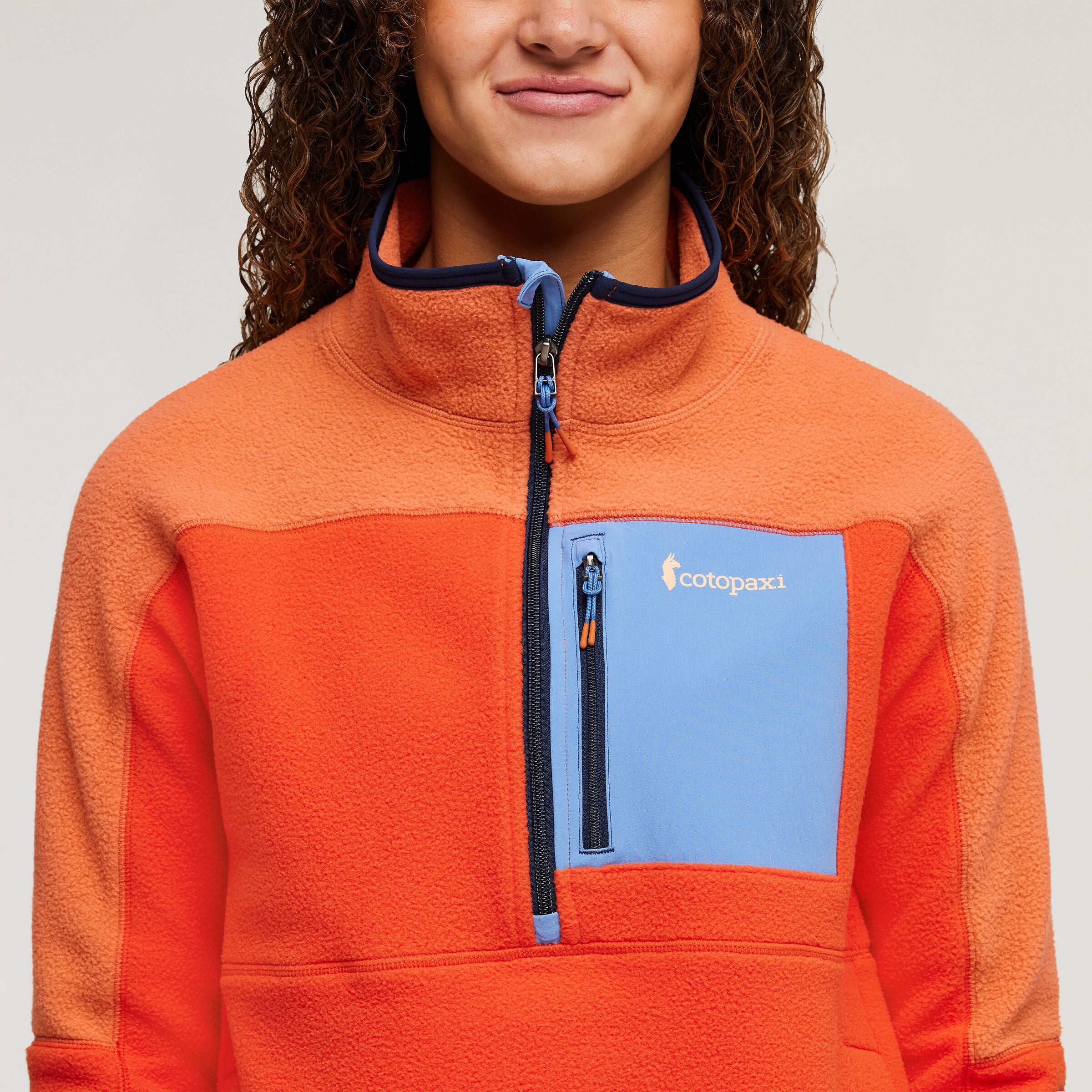 Abrazo Half-Zip Fleece Jacket - Women's, Nectar/Canyon