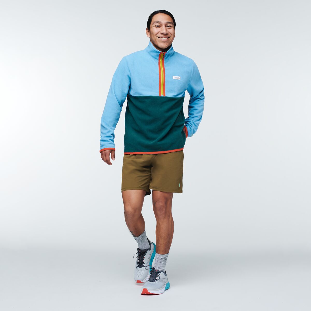 Amado Fleece - Men's, River/Deep Ocean