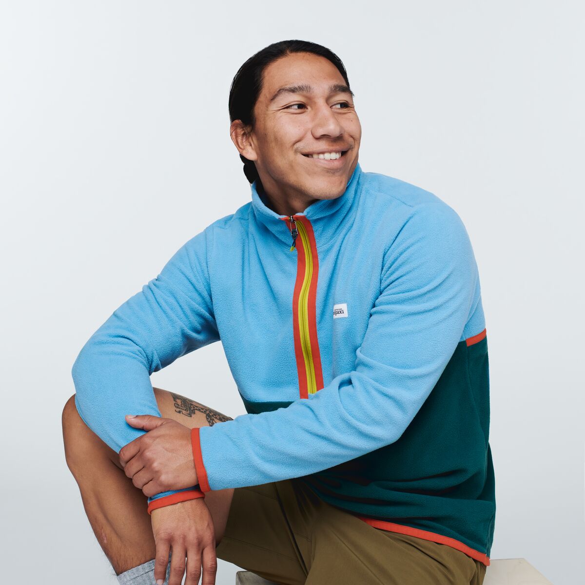 Amado Fleece - Men's, River/Deep Ocean