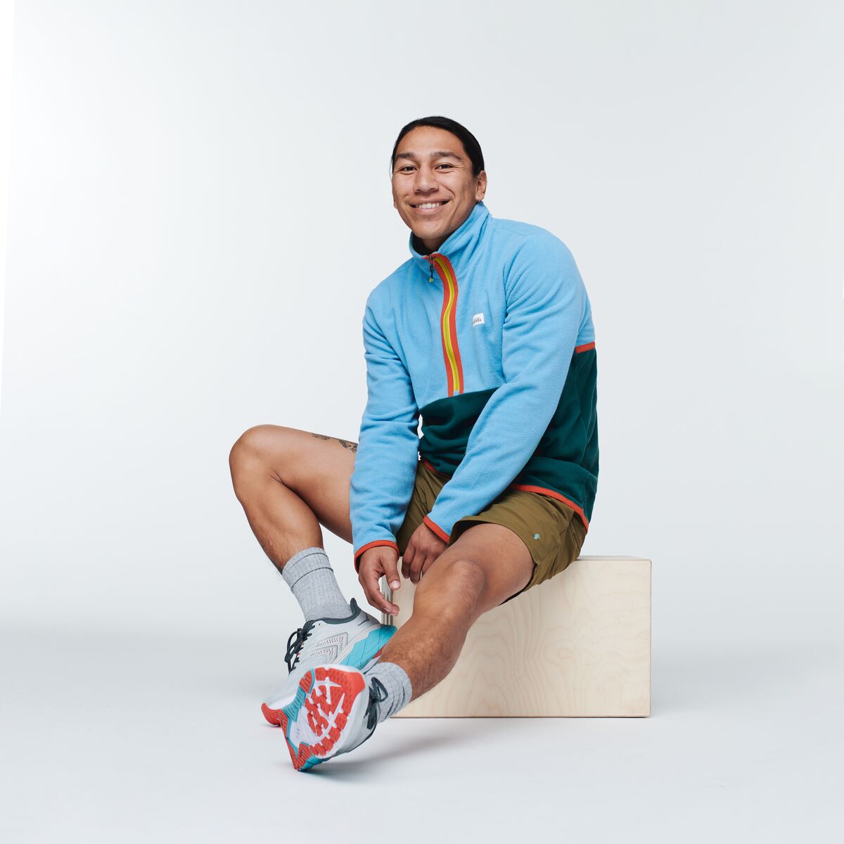 Amado Fleece - Men's, River/Deep Ocean