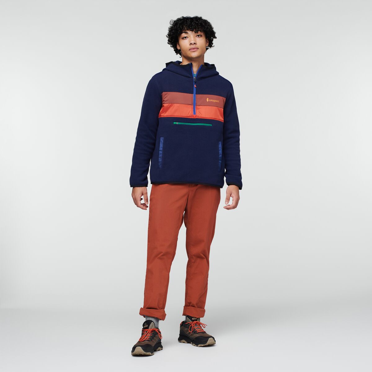 Teca Fleece Hooded Half-Zip Jacket - Recycled - Men's, Been Jammin