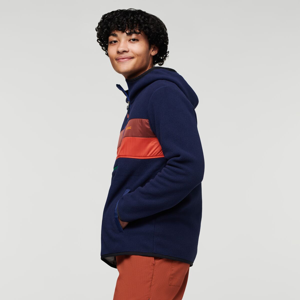 Teca Fleece Hooded Half-Zip Jacket - Recycled - Men's, Been Jammin